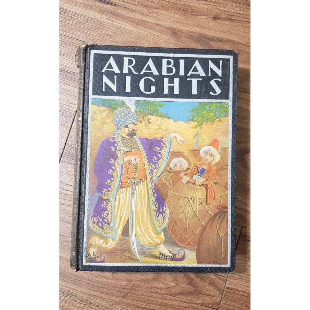 Arabian Nights Entertainments The Windermere Series 1937 Rand McNally & Co HB